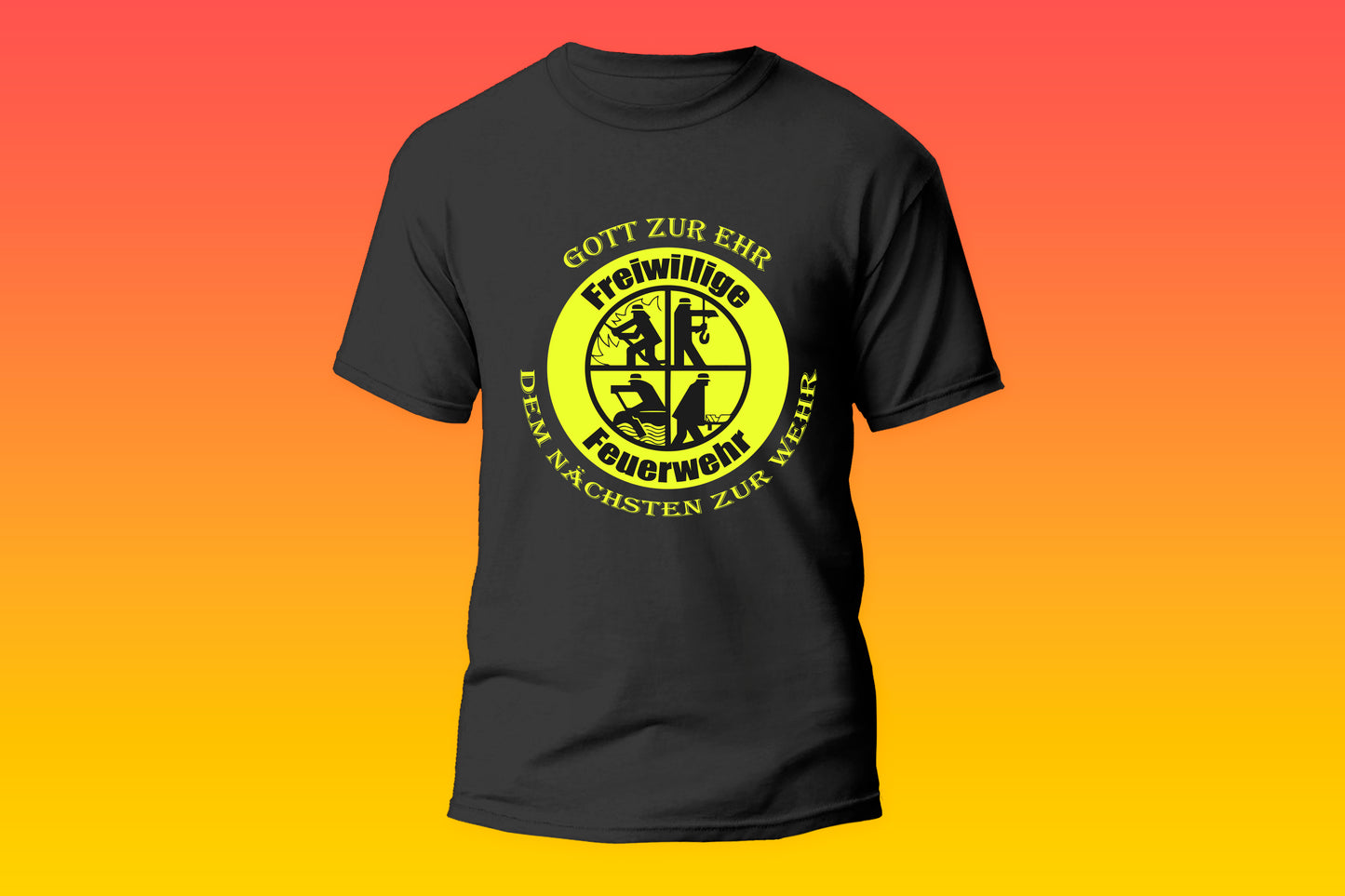 Feuerwehr T-Shirts – stylisch & einsatzbereit Status 3