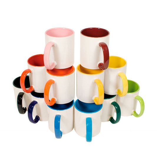 TWO TONES & HANDLE Fototasse mit Wunschmotive