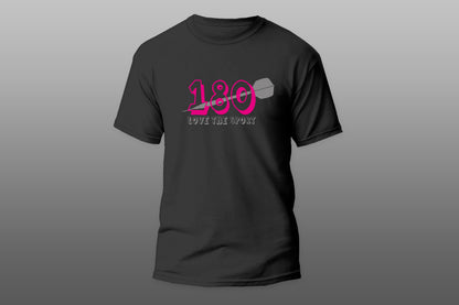 180 – Love the Sport | Darts T-Shirt