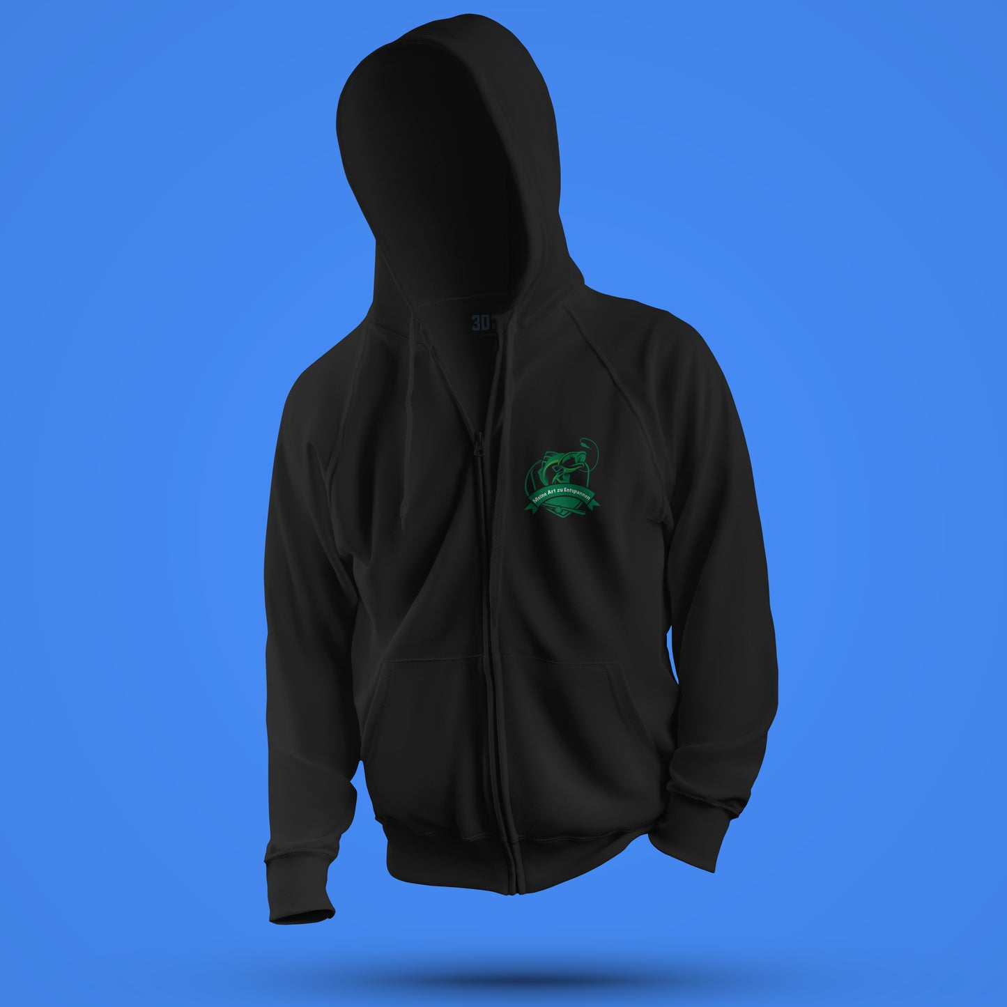 Zip Hoodie – „Meine Art zu Entspannen“