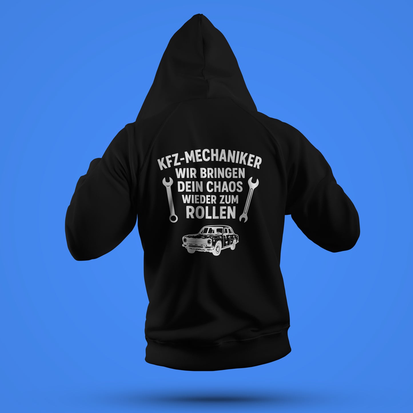 Zip Hoodie „KFZ-Mechaniker - Wir bringen dein Chaos“