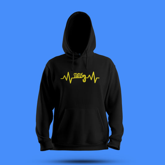 Hoodie „Status 3 - Feuerwehr Gott zur ehr dem nächsten zur Wehr“